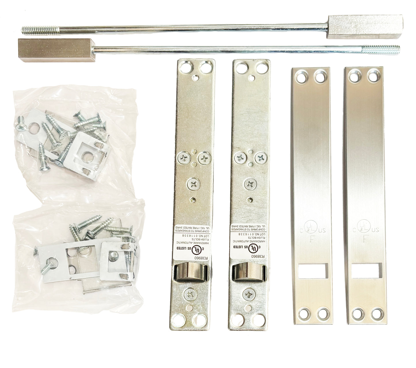 Auto Flush Bolts, Metal Door