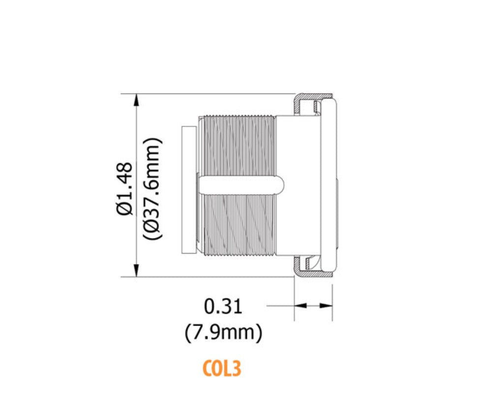 Protective Mortise Collar