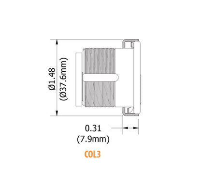 Protective Mortise Collar